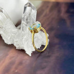 Pale Blue Gemstone Ring