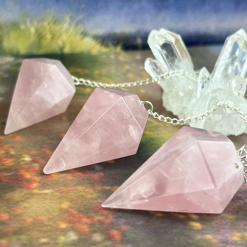 Pink Crystal Pendulum