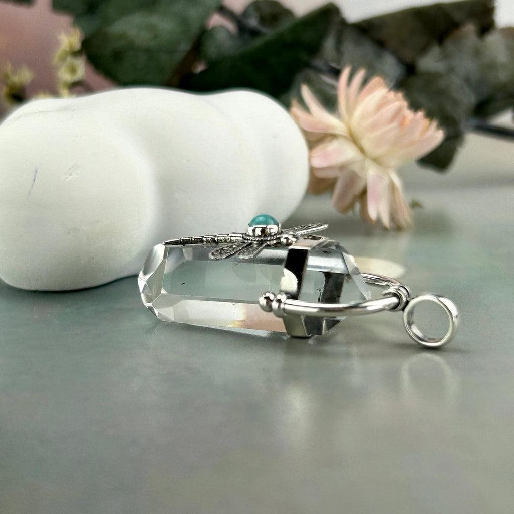 Clear Quartz Crystal Pendant