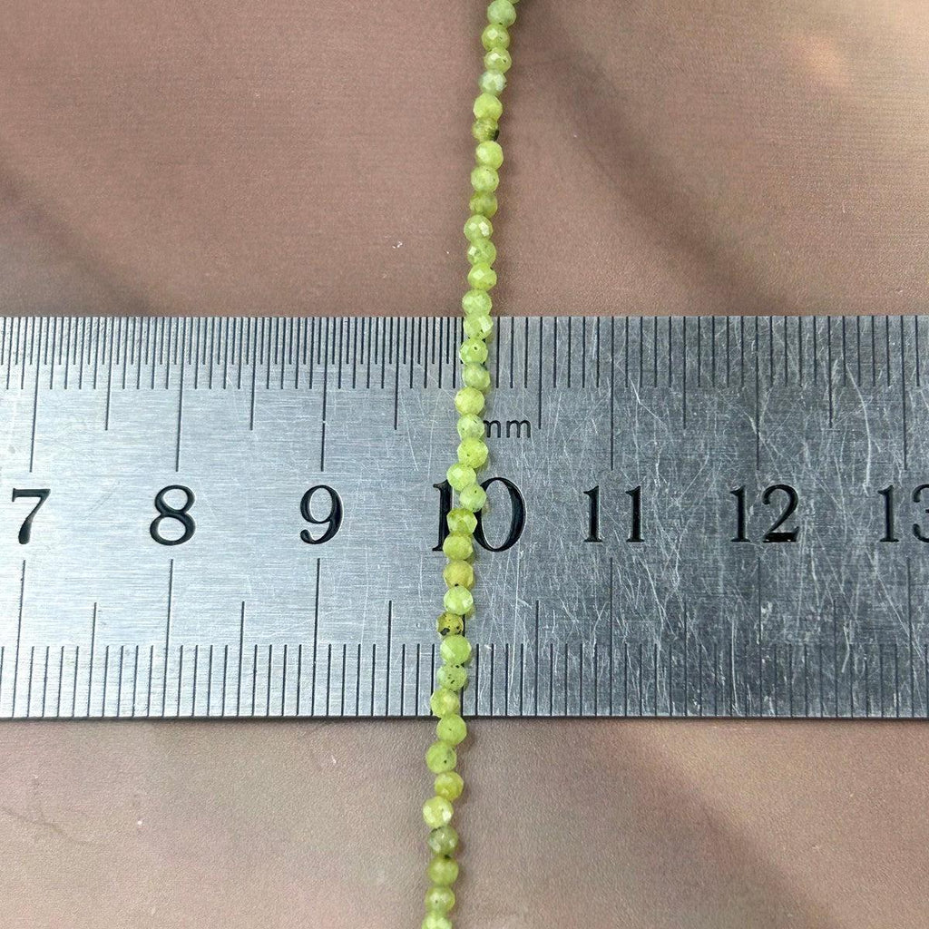Green Stone Beads