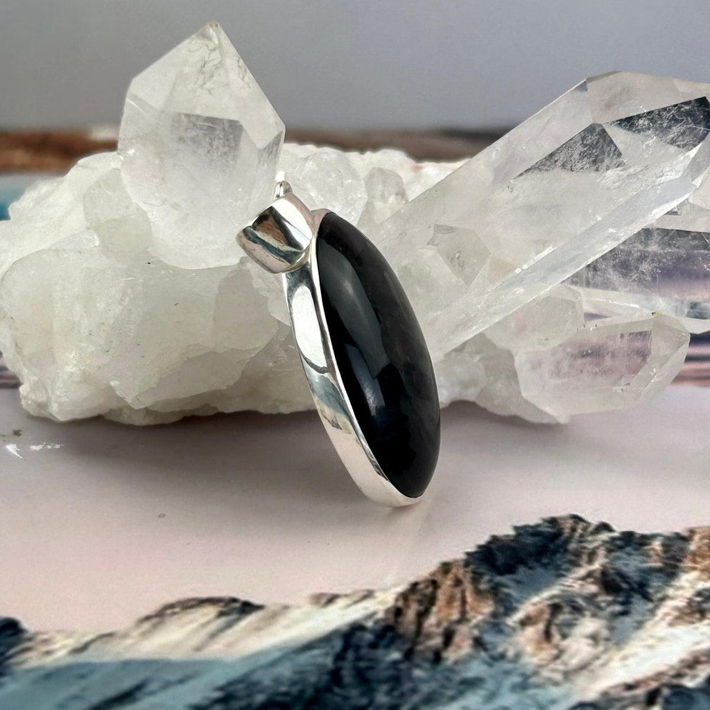 Rainbow Obsidian Crystal Pendant