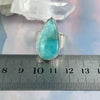 Amazonite Polished Crystal Ring