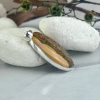 Aboriginal Pattern Crystal Pendant