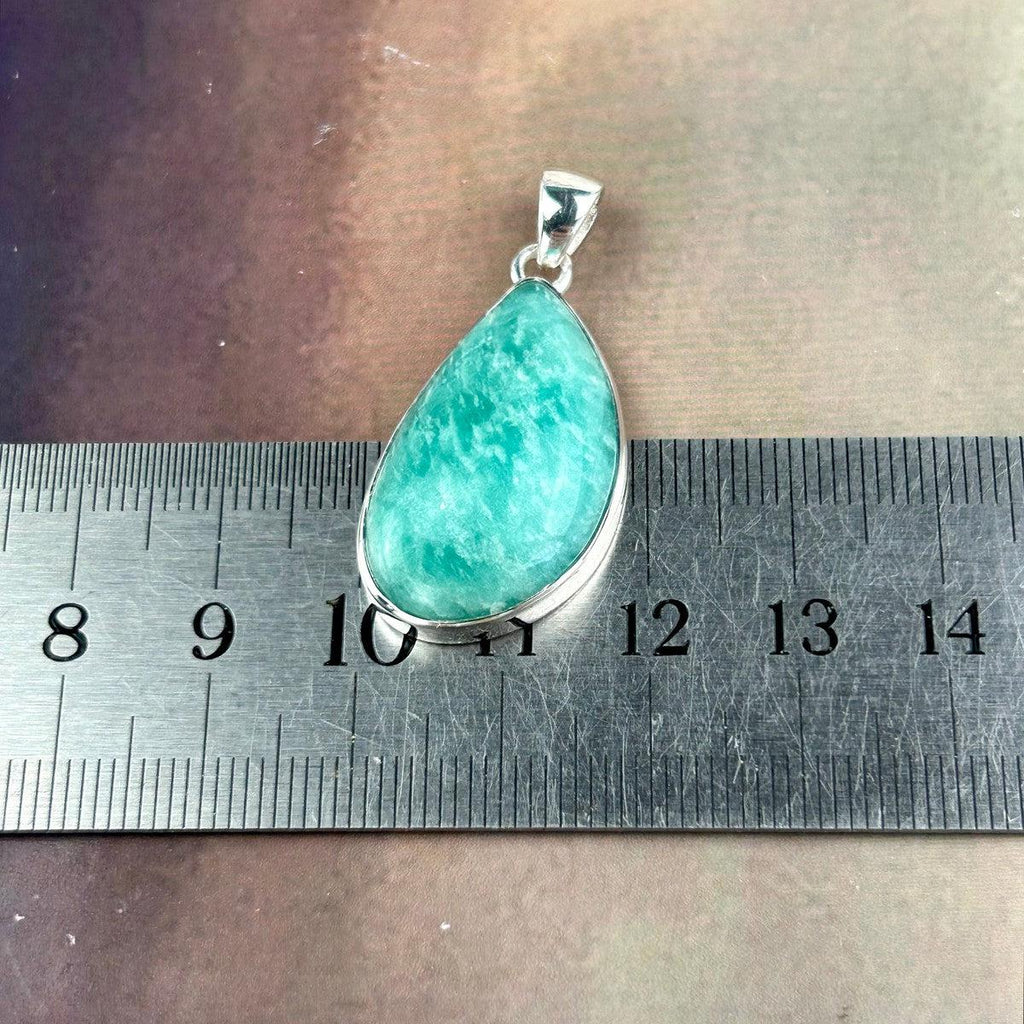 Real Amazonite Pendant