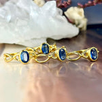 Blue Gemstone Gold Ring