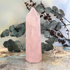 Tall Rose Quartz Point