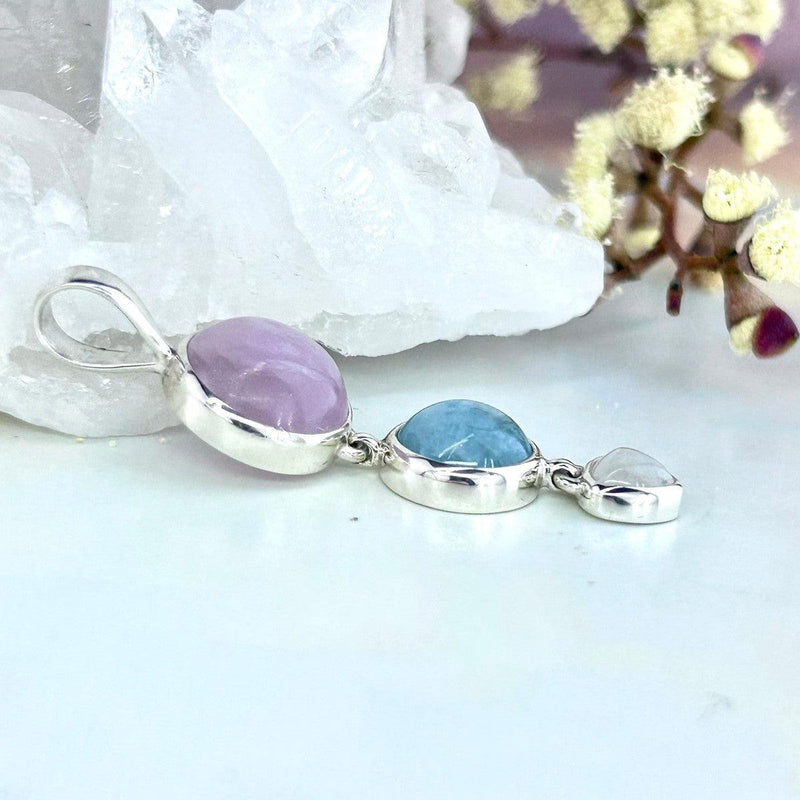 Kunzite Crystal Jewelry