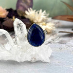 Teardrop Lapis Lazuli Ring