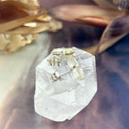 Lemon Quartz In Silver Studs