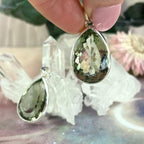 Prasiolite Crystal Pendant
