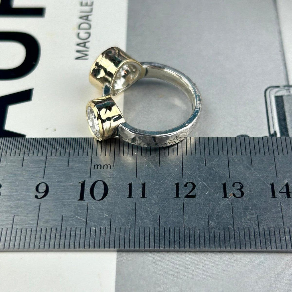 Modern Design Topaz Ring