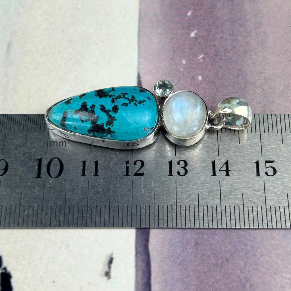 Multiple Stone Cluster Pendant