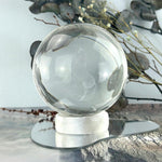 Selenite Crystal Sphere Stand