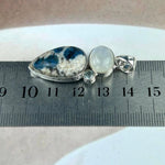 Blue And White Crystal Pendant