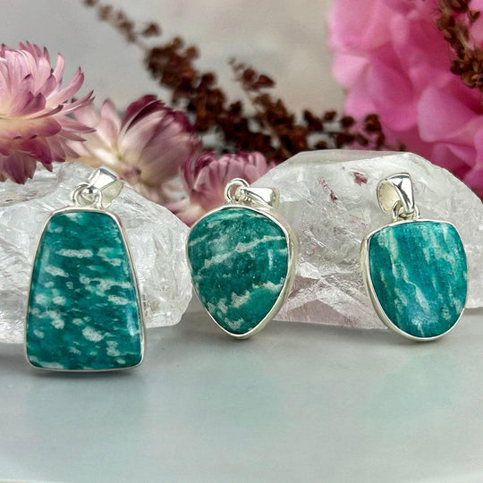 Amazonite Assorted Shape Pendants