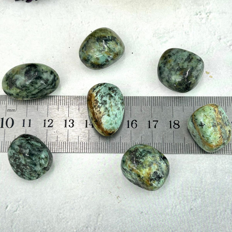 Turquoise (African) Tumbled Stones