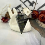Dragon Print Stone Pendulum