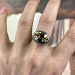 Citrine Royal Design Ring