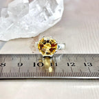 Real Gemstone Cocktail Ring