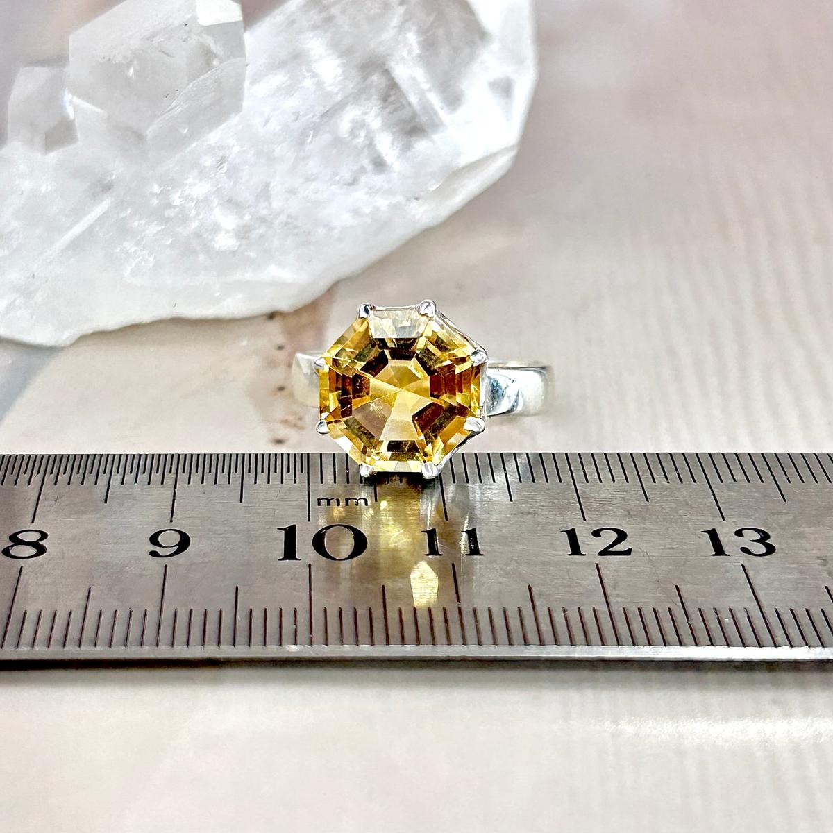 Real Gemstone Cocktail Ring