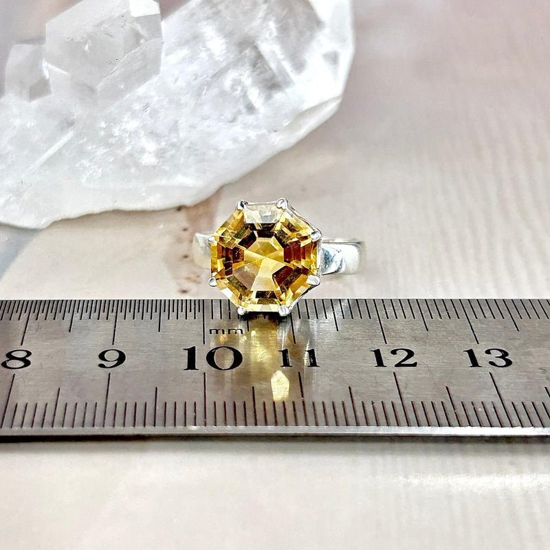 Real Gemstone Cocktail Ring