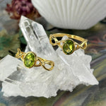Green Gemstone Gold Jewellery