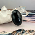 Rainbow Obsidian Dome Pendant