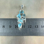 Pastel Blue Crystal Pendant