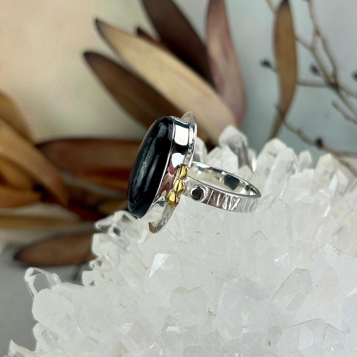 Black Tourmaline Sterling Silver Jewellery