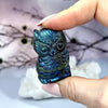 Hand Carved Crystal Owl