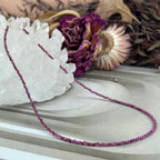 Phosphosiderite Bead Necklace
