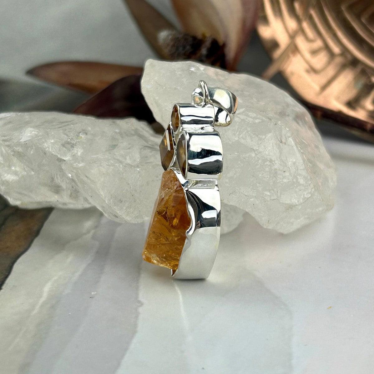 Citrine In Sterling Silver Jewellery
