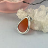 Faceted Carnelian Pendant