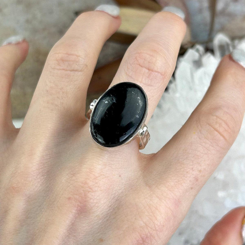 Grounding Crystal Ring