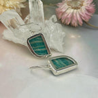 Green And White Striped Stone