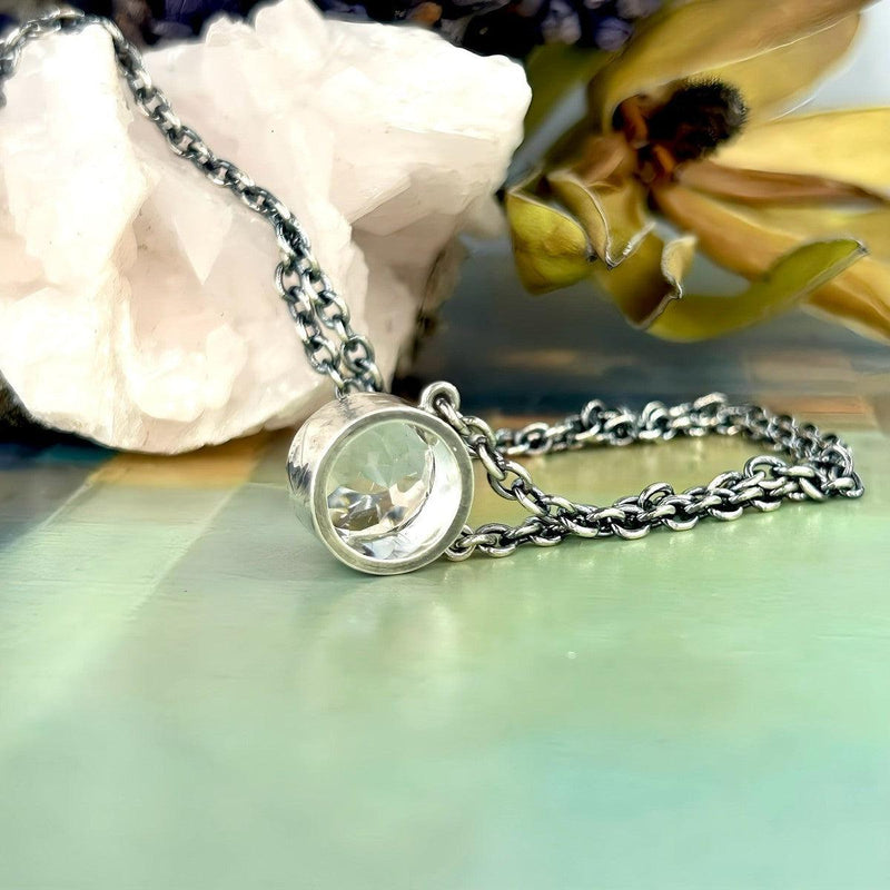 Sterling Silver Gemstone Necklace