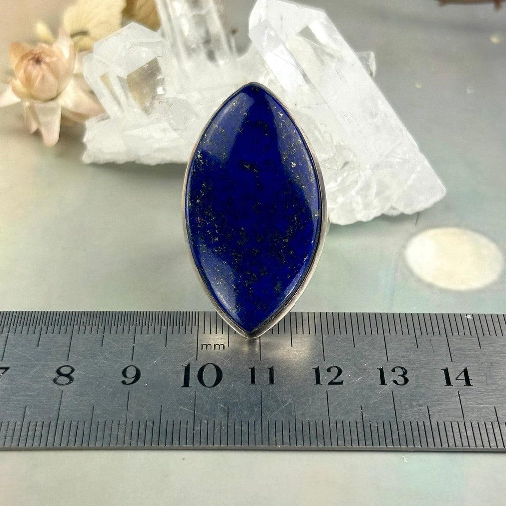 Blue Stone Sterling Silver Ring