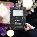 White Happiness Magic Candles