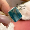 Small Size Apatite Ring
