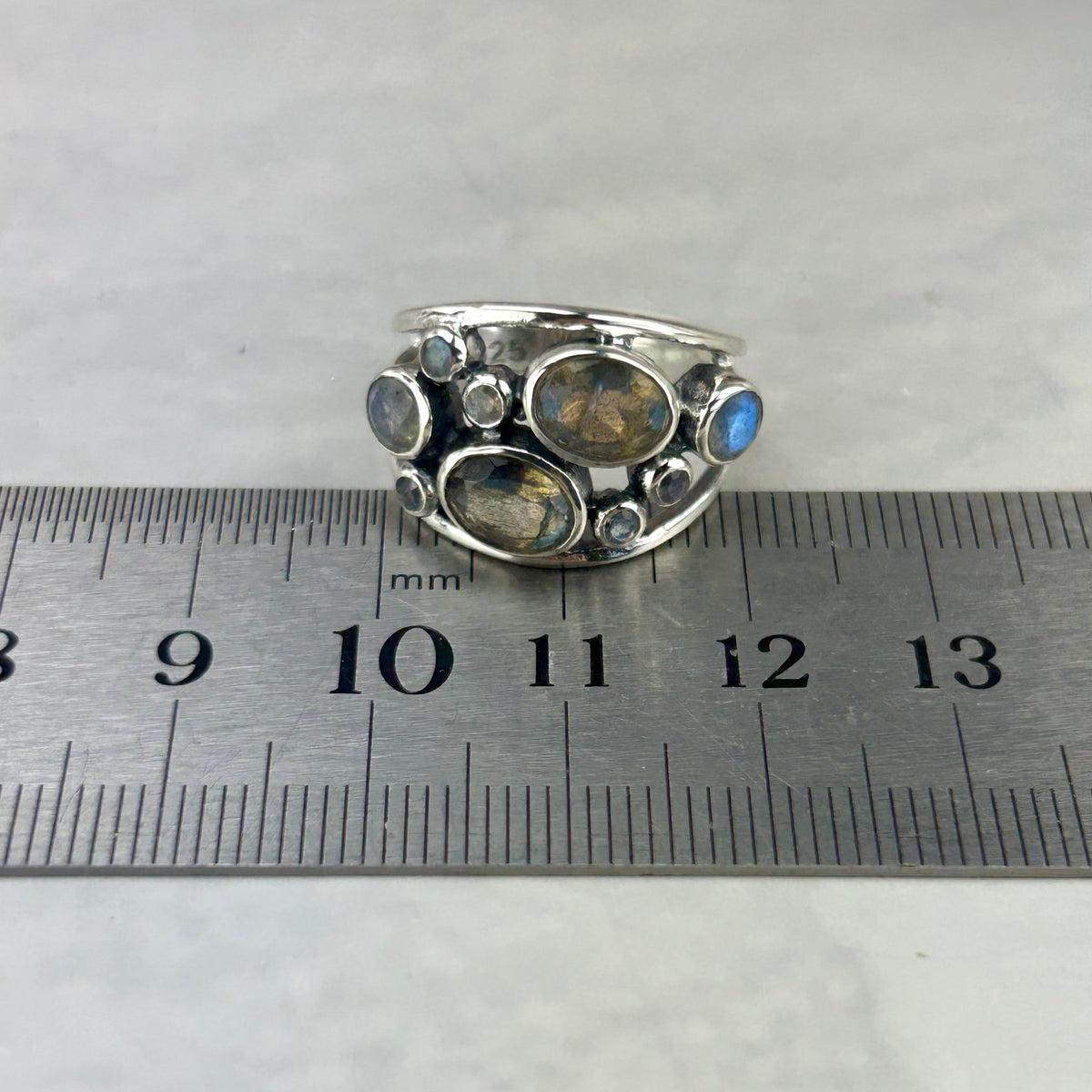 Labradorite Sterling Silver Ring