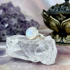 Round Moonstone Ring