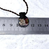 Freshwater Pearl & Leather Cord Talisman Necklaces