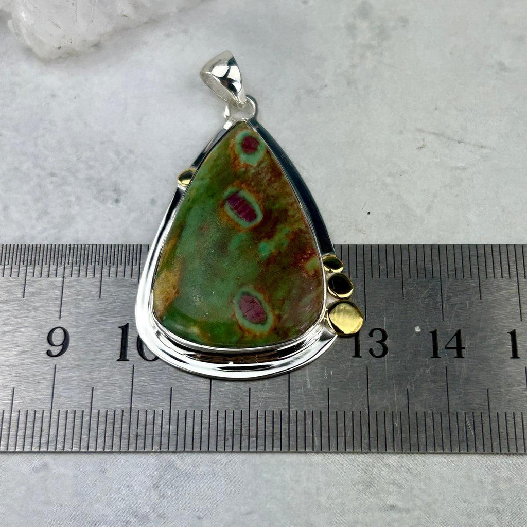 Ruby In Fuchsite Crystal
