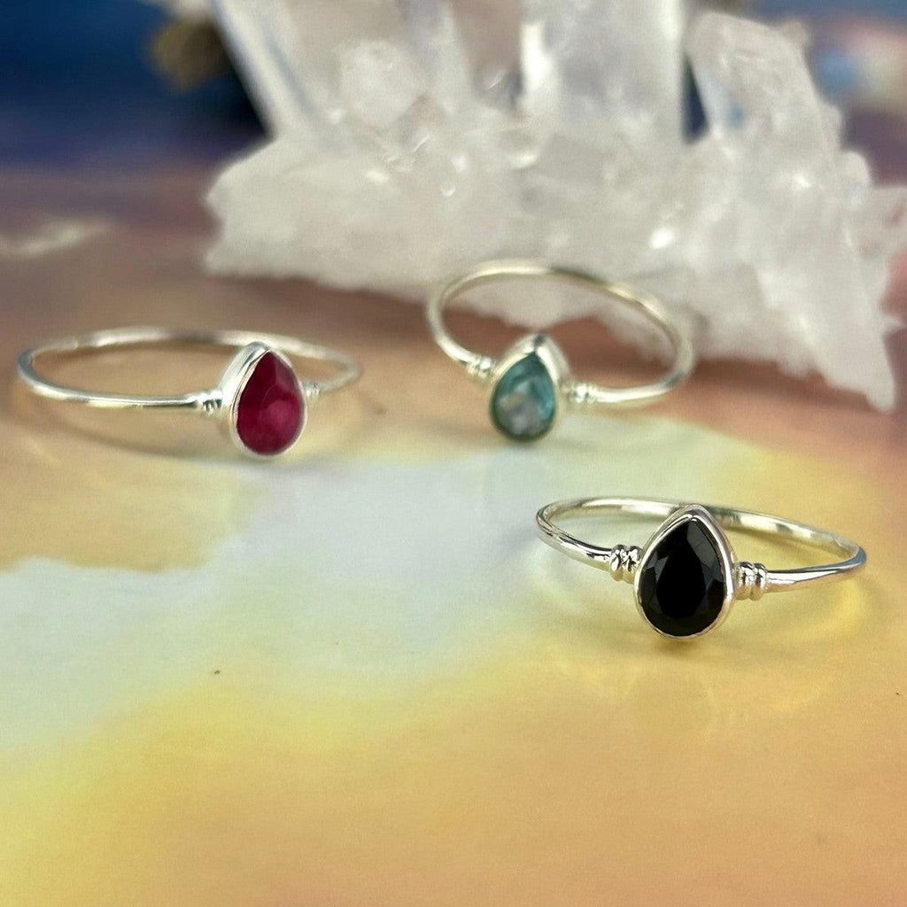 Delicate Gemstone Ring