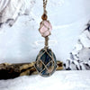 Raw Crystal Cord Necklace