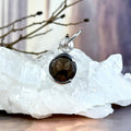 Smokey Quartz Butterfly Pendant
