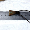 Boulder Opal & Leather Cord Talisman Necklaces