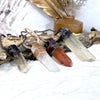 Raw Crystal Cord Necklace
