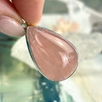 Morganite Crystal Pendant