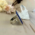 Lapis Lazuli Feature Ring